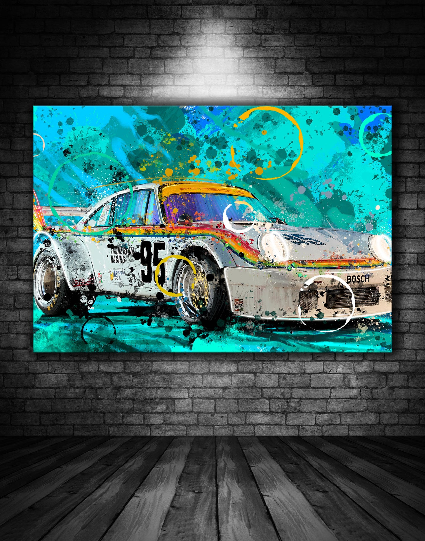 Beautiful Porsche Painting Ref 00057