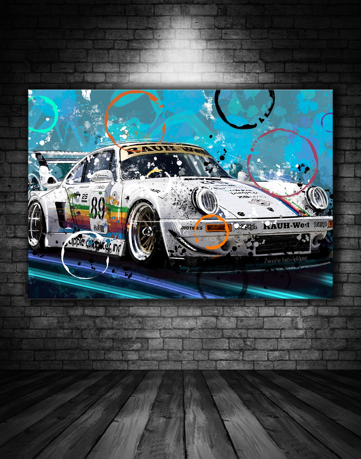 Beautiful Porsche Painting Ref 00059