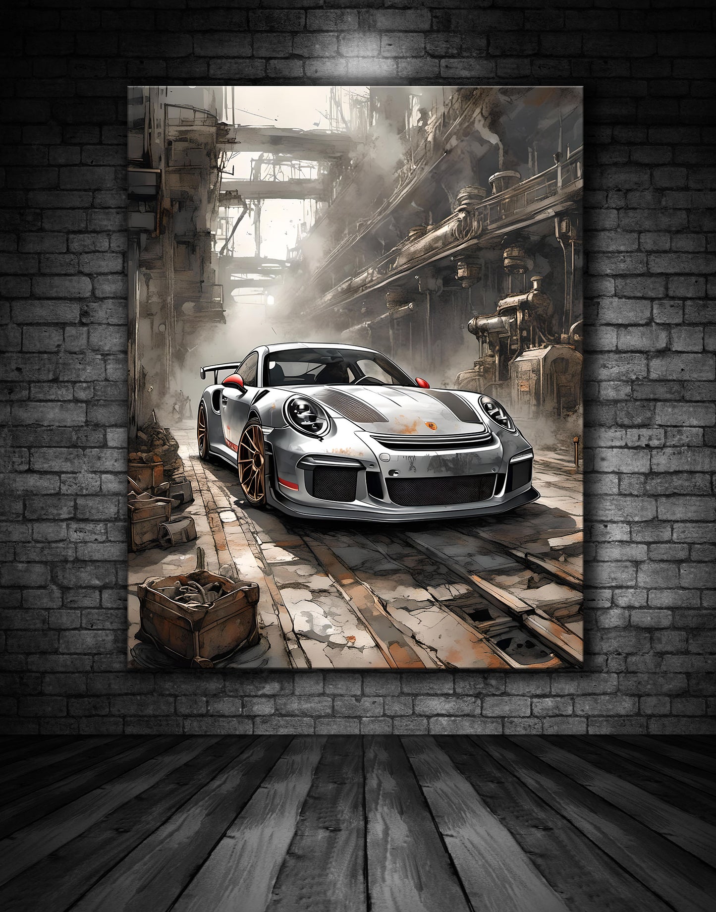 Beautiful Porsche Painting Ref 0006