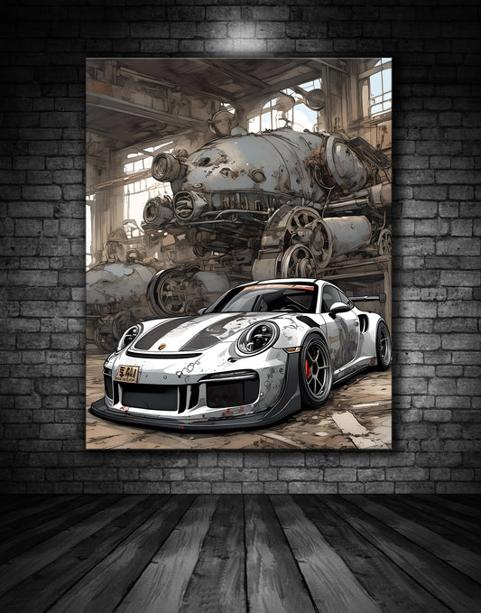 Beautiful Porsche Painting Ref 00070